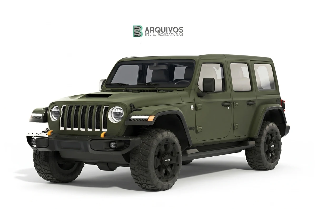 Modelo 3D STL - Jeep Wrangler 392 2022